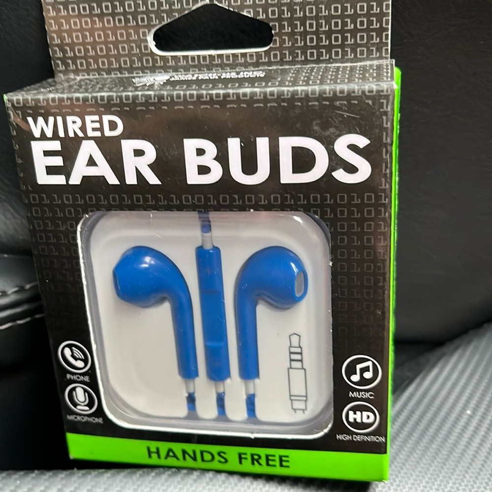 Wired Ear Buds Hands Free